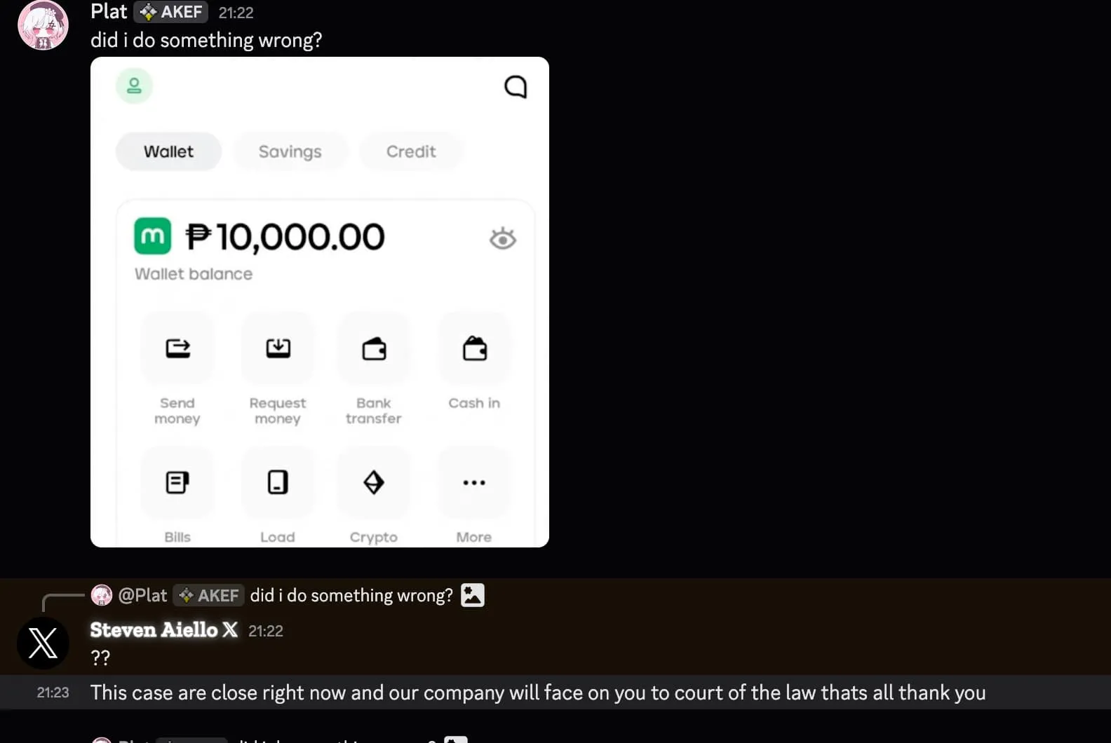 Discord DM screenshot 24